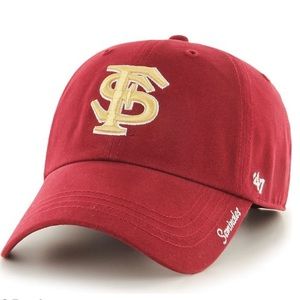 Florida State University Baseball Cap Red